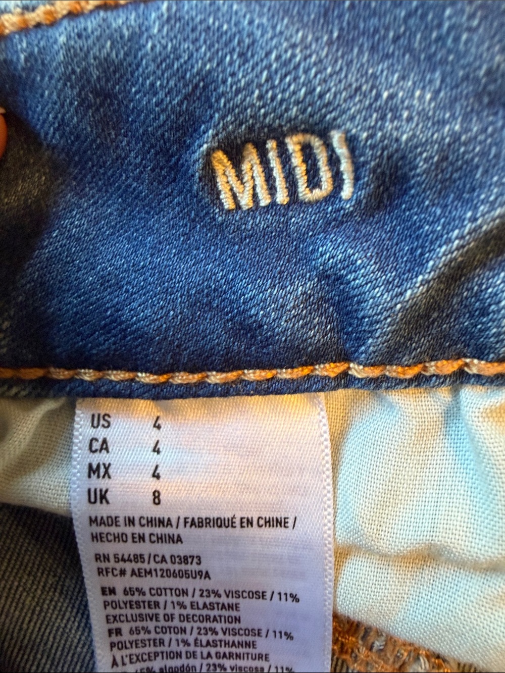 3 Pairs American Eagle Outfitters Women’s Blue Denim Jean Shorts - Size 4 - Picture 13 of 14